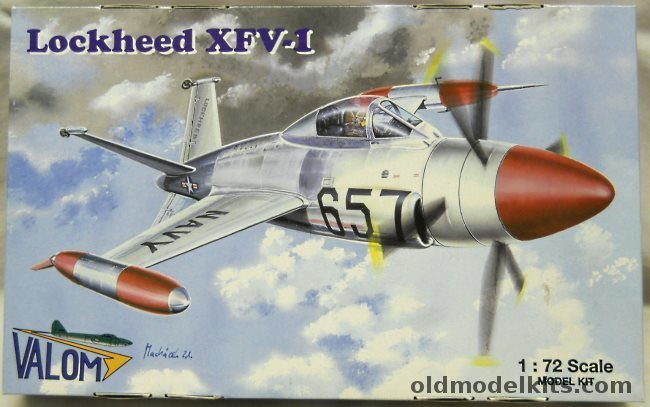Valom 1/72 Lockheed XFV-1, 72007 plastic model kit